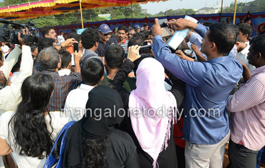 Anil Kumble in Mangalore